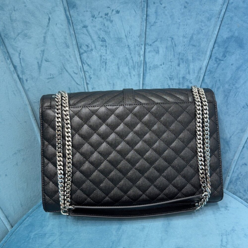 Yves Saint Laurent Large Envelope Two-way Bag - Picture 2 of 9